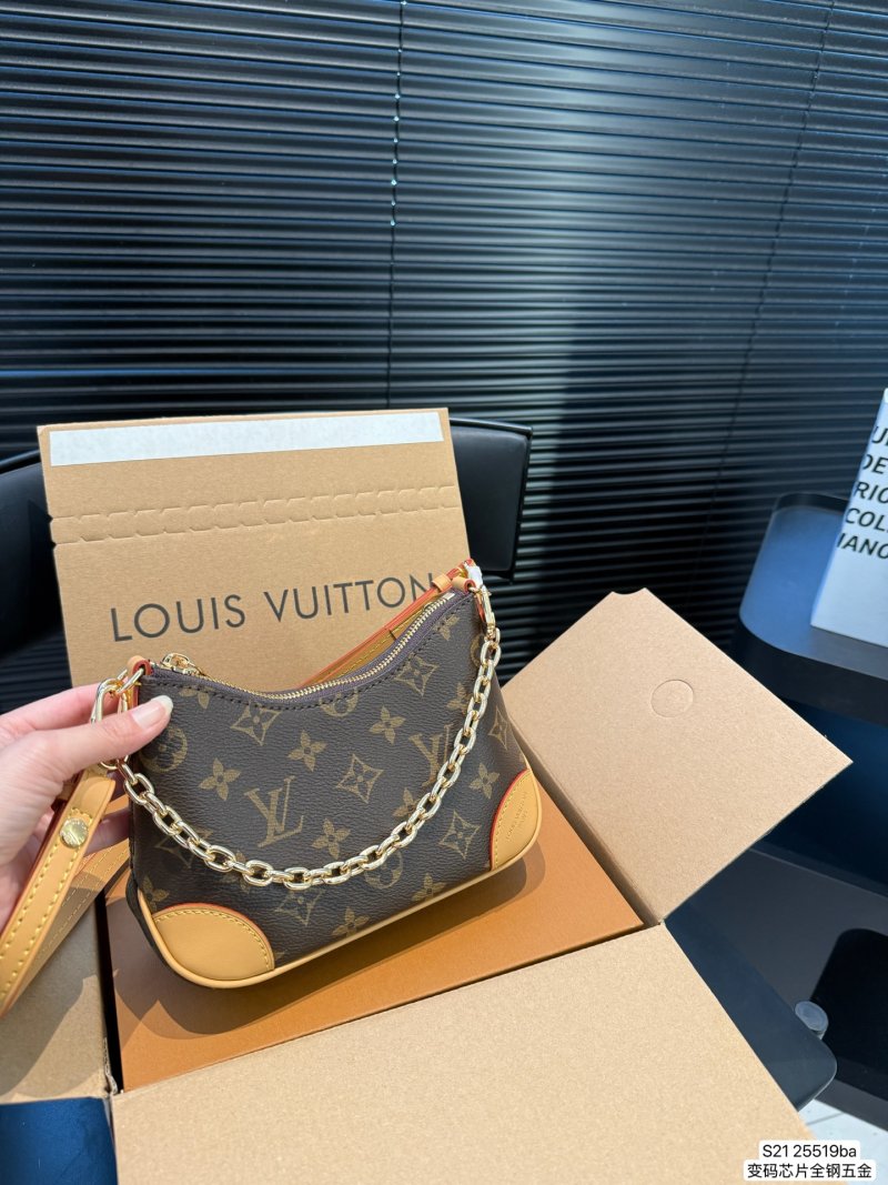 Louis Vuitton Mini Monogram Shoulder Bag with Chain Strap view