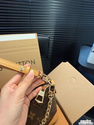 Louis Vuitton Mini Monogram Shoulder Bag with Chain Strap view 8
