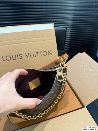 Louis Vuitton Mini Monogram Shoulder Bag with Chain Strap view 9