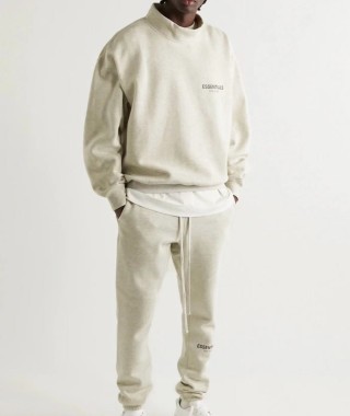Essentials Fear of God Relaxed Fit Joggers Sage Grey view 3
