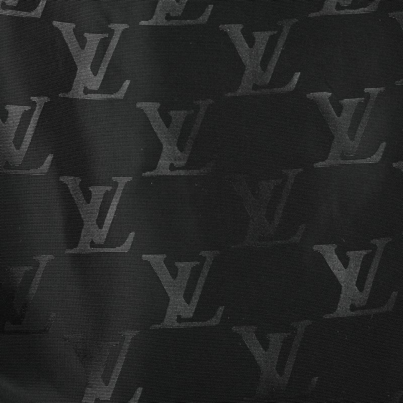 Black Monogram Nylon Shorts view