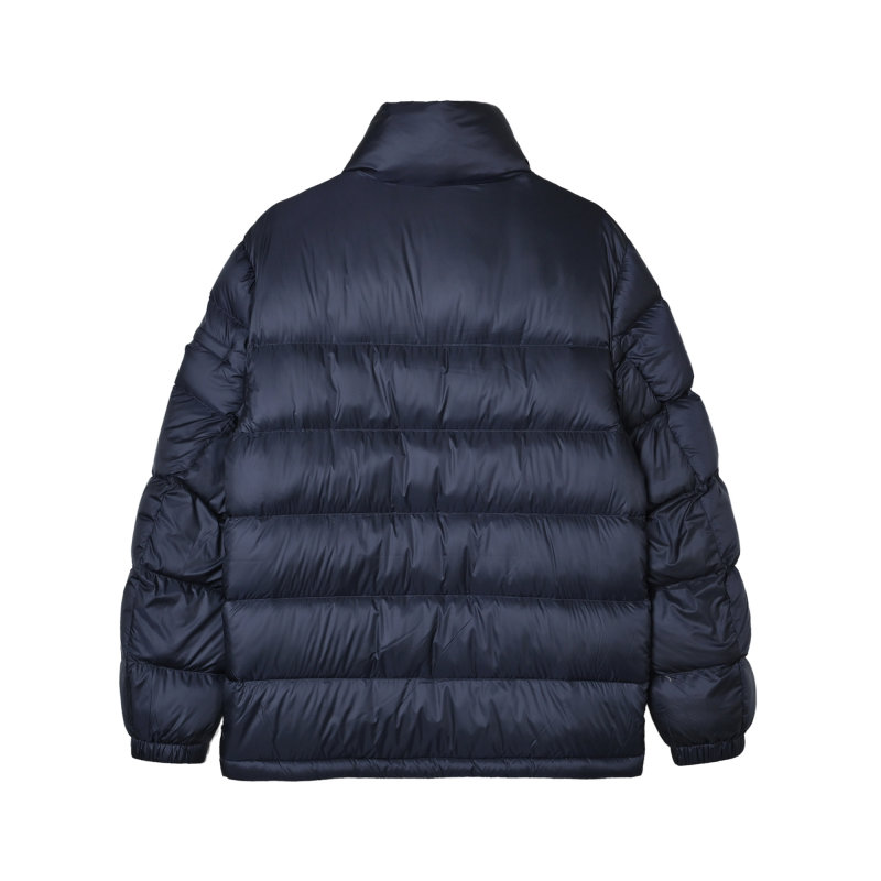 Navy Puffer Down Jacket - Lightweight Winter Coat view