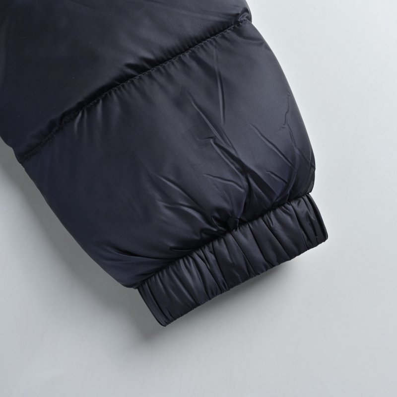Navy Puffer Down Jacket - Lightweight Winter Coat view