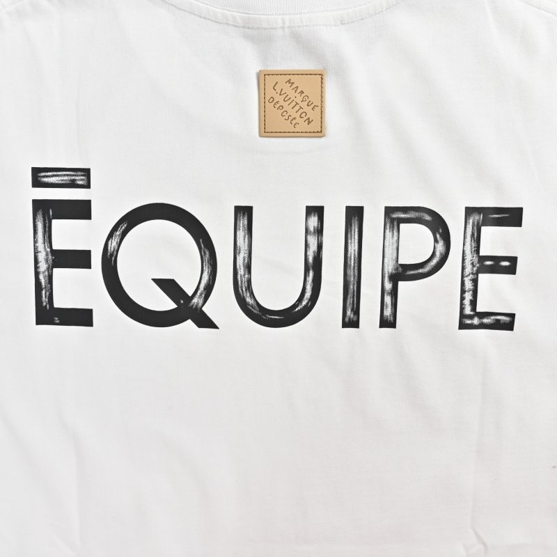 L.V.M. White Short Sleeve T-Shirt view