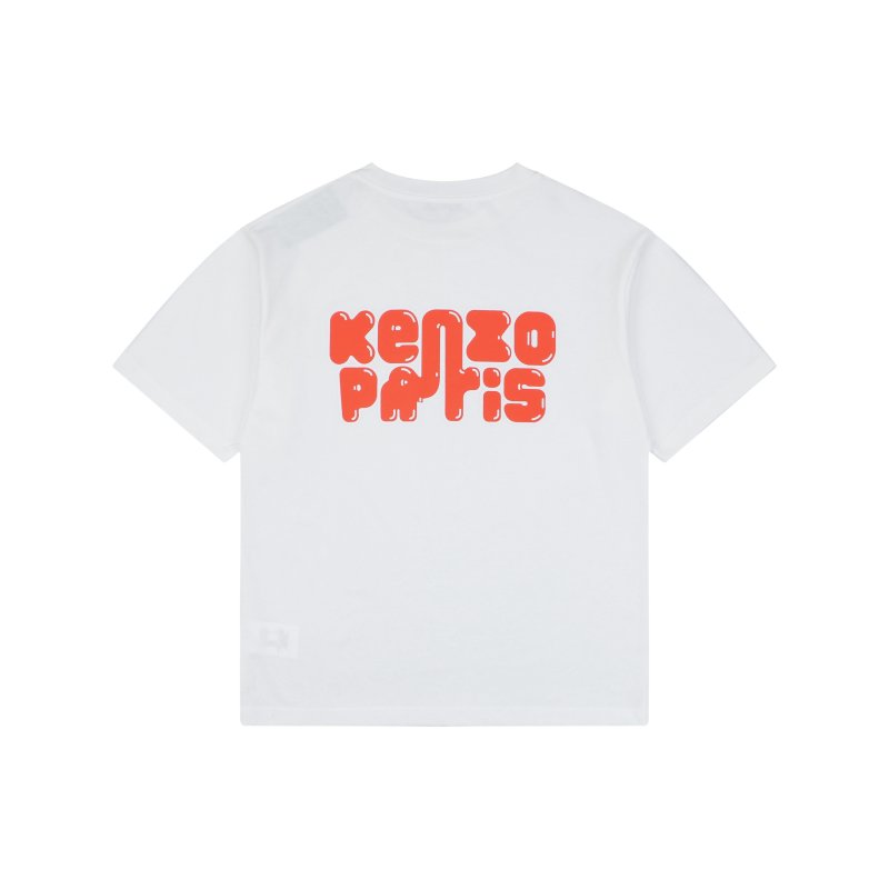Kenzo Paris White Short Sleeve T-Shirt view
