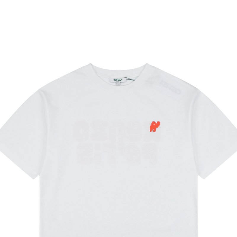 Kenzo Paris White Short Sleeve T-Shirt view