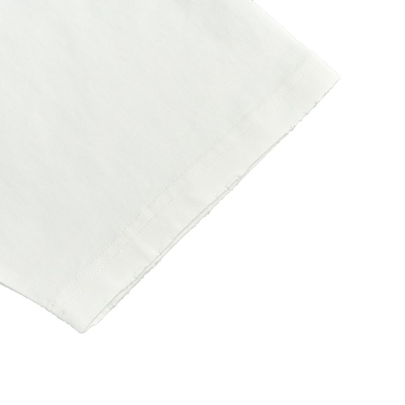 Chrome Hearts White T-Shirt with Purple Cross Print view