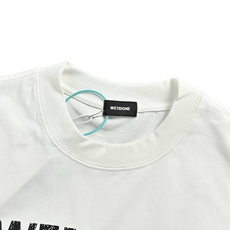 We11Done 1506 White Graphic T-Shirt view