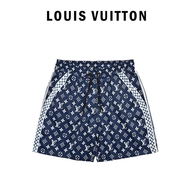 Louis Vuitton Monogram Navy Shorts