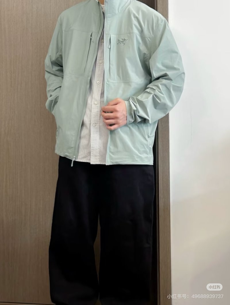 Arc'teryx Lightweight Shell Jacket Sage Green