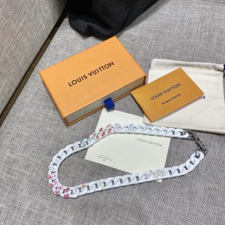 Louis Vuitton Chain Links Patches Multicolor Necklace view 1