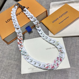 Louis Vuitton Chain Links Patches Multicolor Necklace view 2