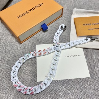 Louis Vuitton Chain Links Patches Multicolor Necklace view 3