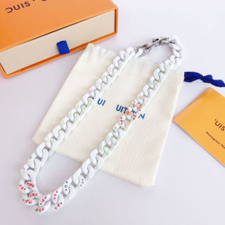 Louis Vuitton Chain Links Patches Multicolor Necklace view 6