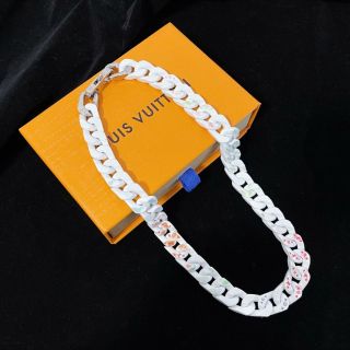 Louis Vuitton Chain Links Patches Multicolor Necklace view 7
