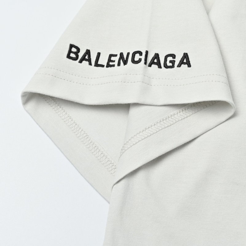 Essentials White T-Shirt with Green Graphic Print view