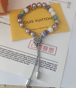 LV Recycled Monogram Beads Bracelet – Multi view 4