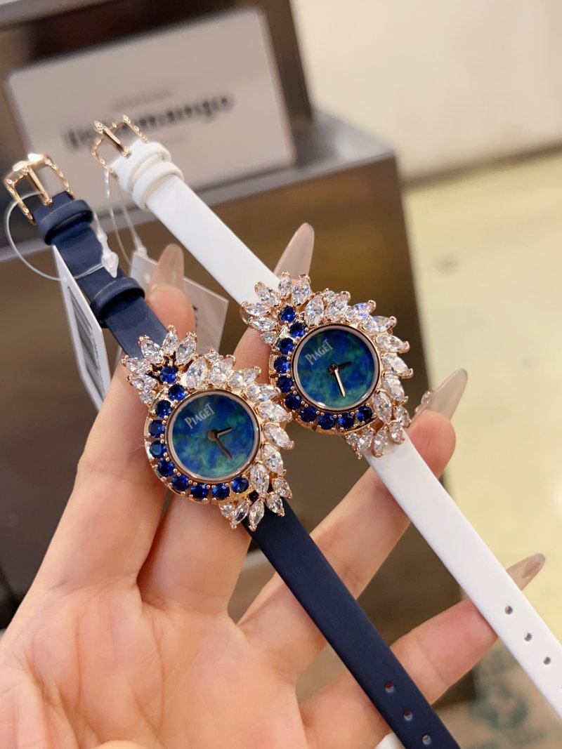 Piaget Limelight High Jewelry Diamond Watch Rose Gold view