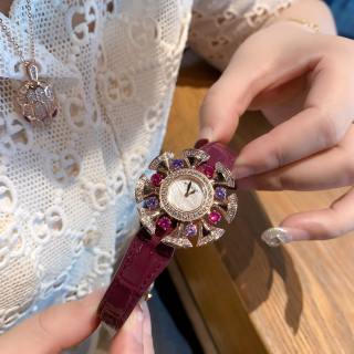Bulgari Divas' Dream Rose Gold Purple Amethyst Watch view 4