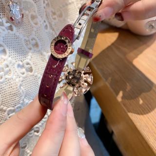 Bulgari Divas' Dream Rose Gold Purple Amethyst Watch view 8