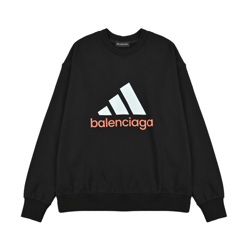 Balenciaga x Adidas Black Logo Hoodie view
