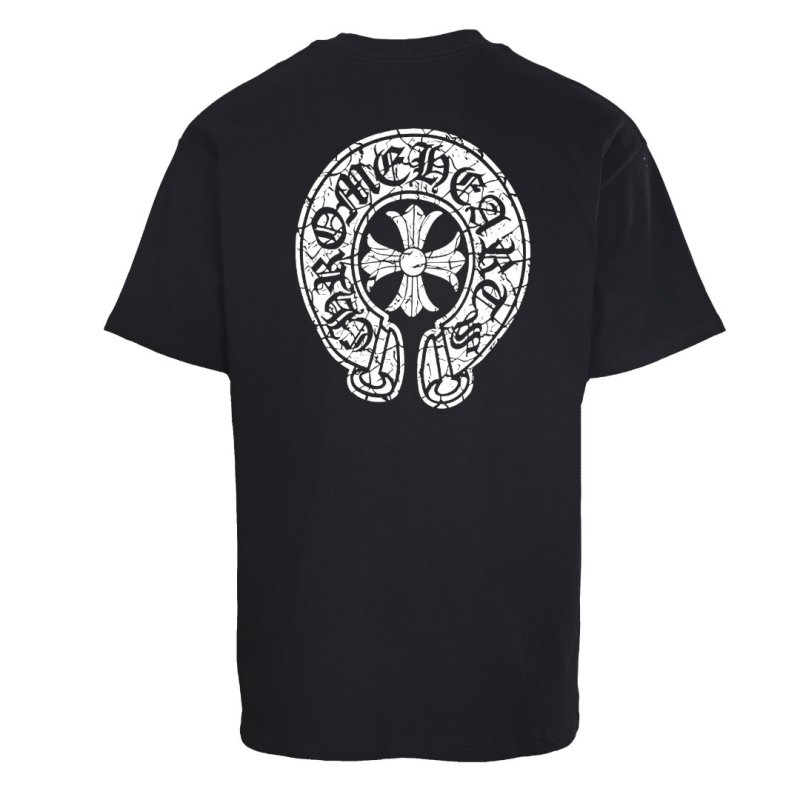 Chrome Hearts Black Cross Horseshoe T-Shirt view