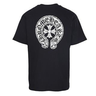 Chrome Hearts Black Cross Horseshoe T-Shirt view 10