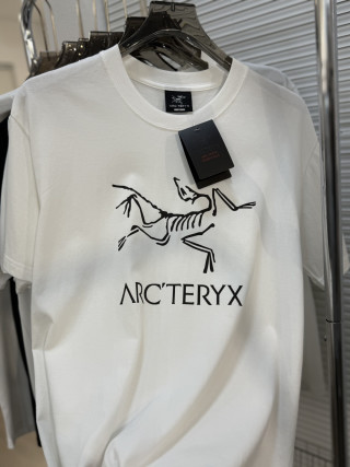 Arcteryx Bird Logo White Short Sleeve T-Shirt view 3