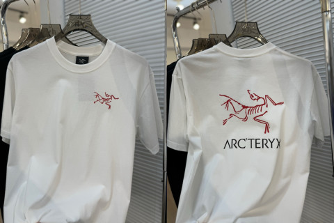 Arcteryx Bird Logo White Short Sleeve T-Shirt view 7