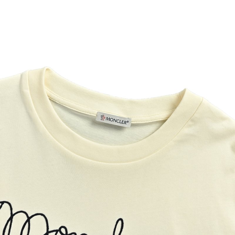 Moncler Holiday on the Beach 1952 Cream T-Shirt view