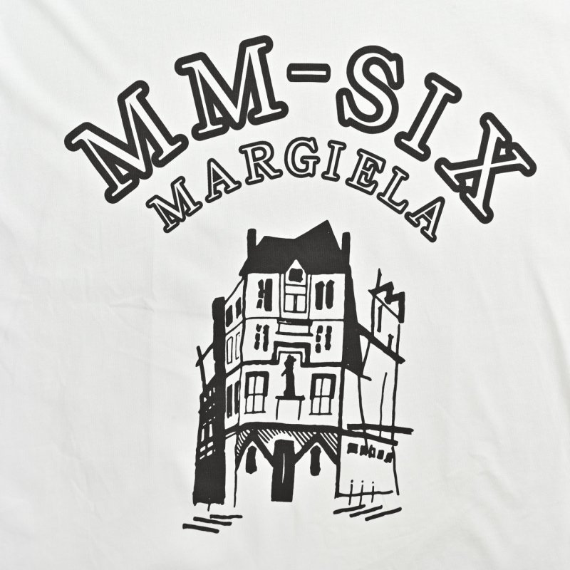MM-STX Marchelia White Graphic T-Shirt view