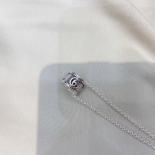 Gucci Double G 925 Silver Pendant Necklace view 8