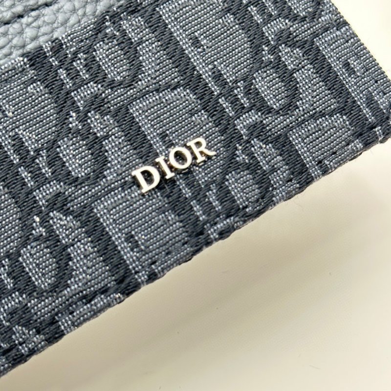 Dior D45 Black Monogram Card Holder view