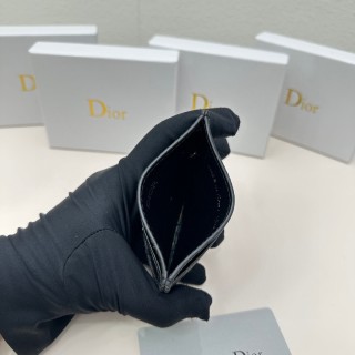 Dior D45 Black Monogram Card Holder view 7