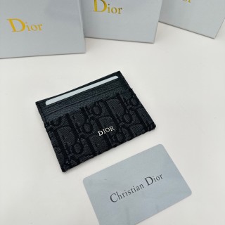 Dior D45 Black Monogram Card Holder view 9