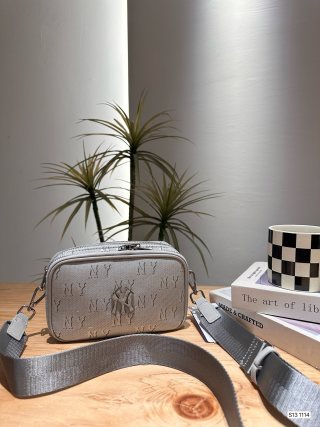 MLB Leather Camera Bag - Beige view 1