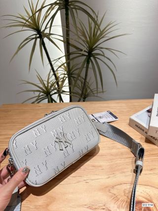 MLB Leather Camera Bag - Beige view 2