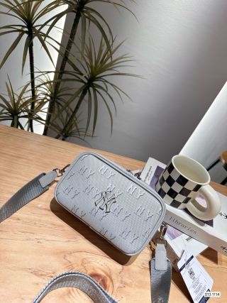 MLB Leather Camera Bag - Beige view 3
