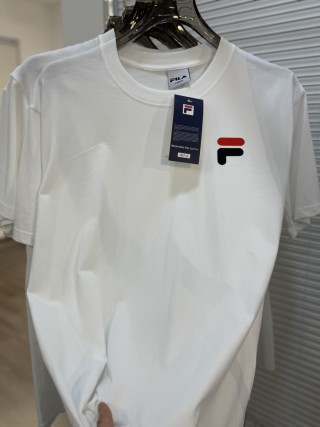 Fila Logo Short-Sleeve T-Shirt White view 1