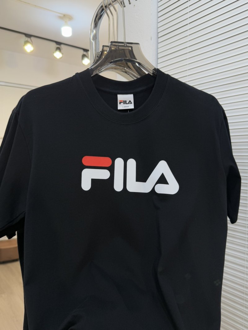 Fila Logo Short-Sleeve T-Shirt White