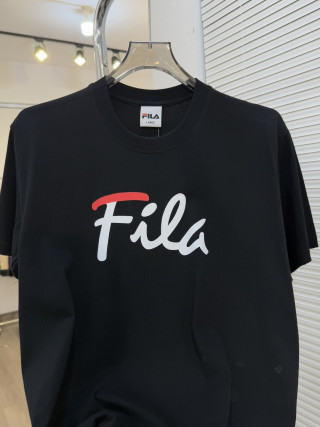Fila Logo Short-Sleeve T-Shirt White view 8