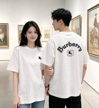 Burberry EKD Logo White T-Shirt view 9