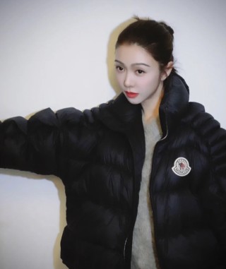 Moncler Black Quilted Down Jacket view 4
