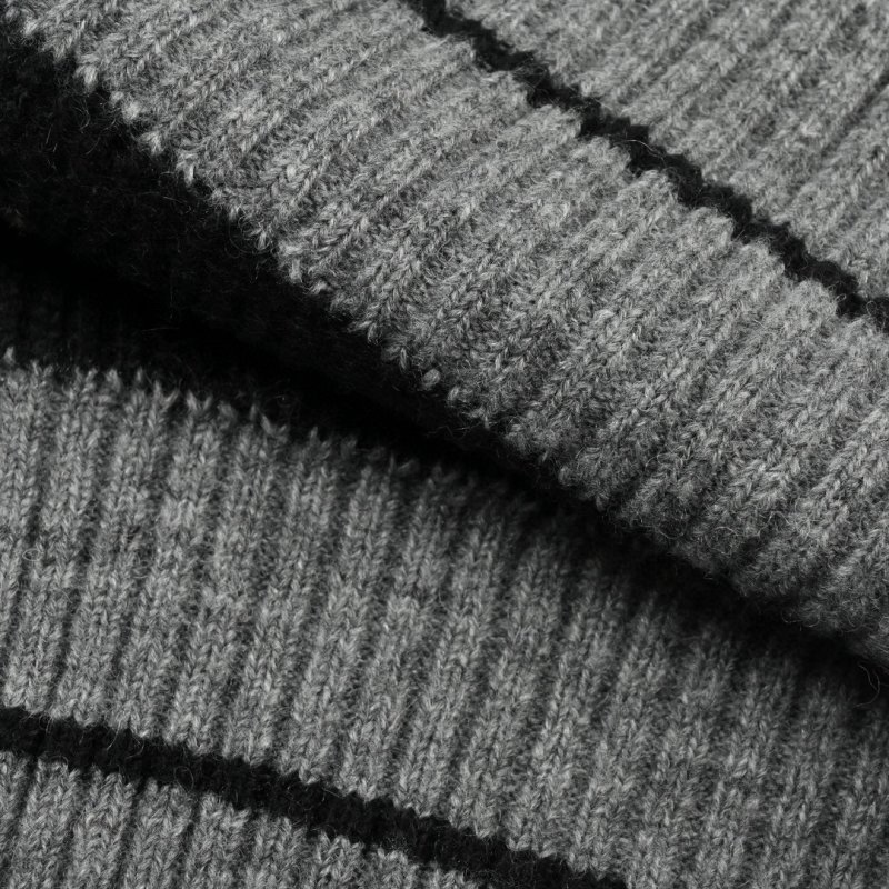 Louis Vuitton Monogram Mohair Blend Cardigan Black/Grey view