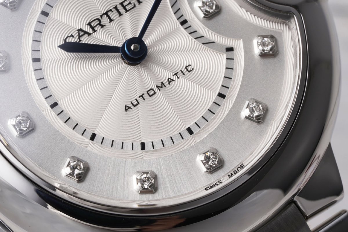 Cartier Ballon Bleu 33mm White Dial Automatic Watch view