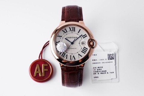 Cartier Ballon Bleu 42mm Rose Gold Automatic Watch