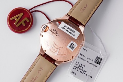 Cartier Ballon Bleu 42mm Rose Gold Automatic Watch view 6