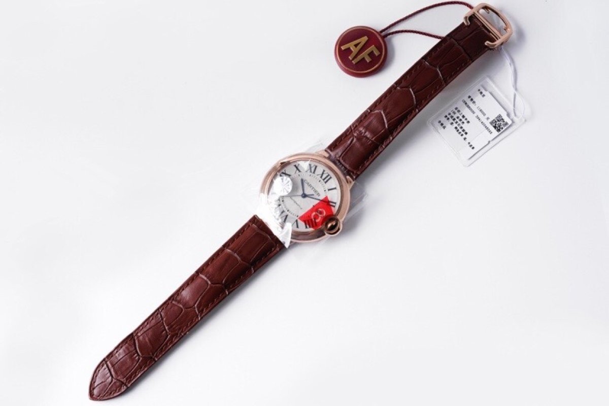 Cartier Ballon Bleu 42mm Rose Gold Automatic Watch view
