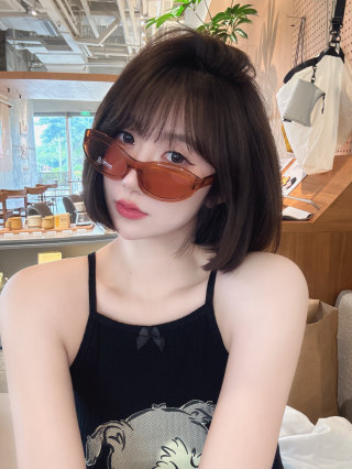 Miu Miu White Oval Sunglasses SMU 108Z view 2