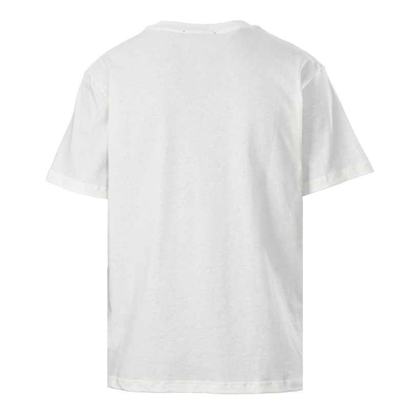 Dsquared2 Maple Leaf Logo White Red T-Shirt view